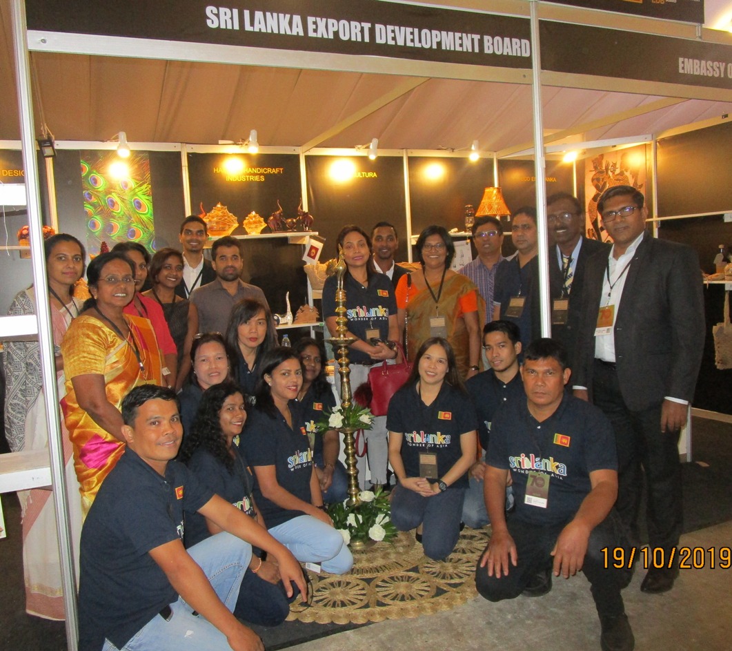 The Delegation with the Embassy Staff