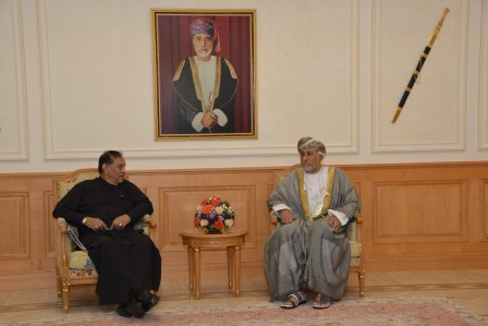 Meeting with HHSayyid Shihab bin Tariq Al Said, Advisor to His Majesty the Sultan