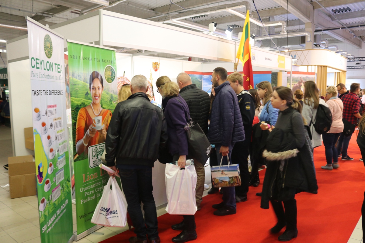 Visitors at the World Travel Show, Warsaw 2018