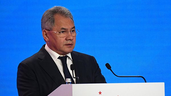 1-Minister of Defence of Russia, General of the Army Sergey Shoygu