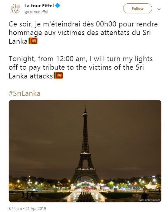 Paris Eiffel Tower - twitter