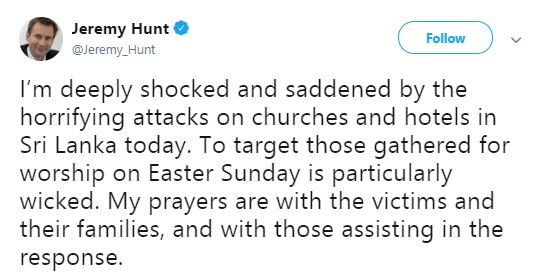 UK - Rt Hon Jeremy Hunt MP