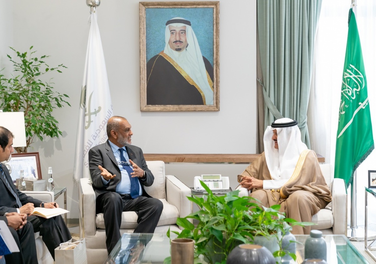 Meeting with Prince Sultan Bin Salman bin Abdulaziz Al Saud, the Chairman of the Saudi Space Commission