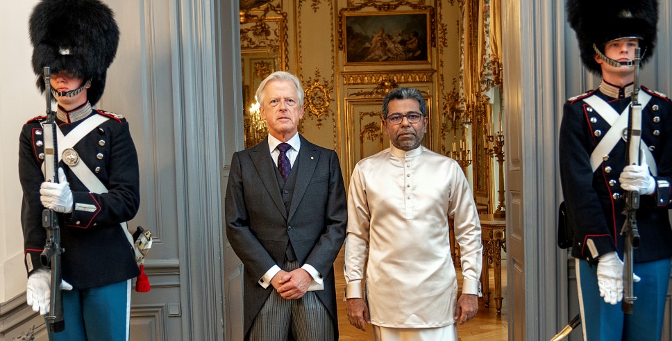 Ambassadør Hr. Senadheera Sudantha Ganegama Archchi, Sri Lanka (Stockholm) (foto :Keld Navntoft/2019) (foto :Keld Navntoft/Kongehuset)