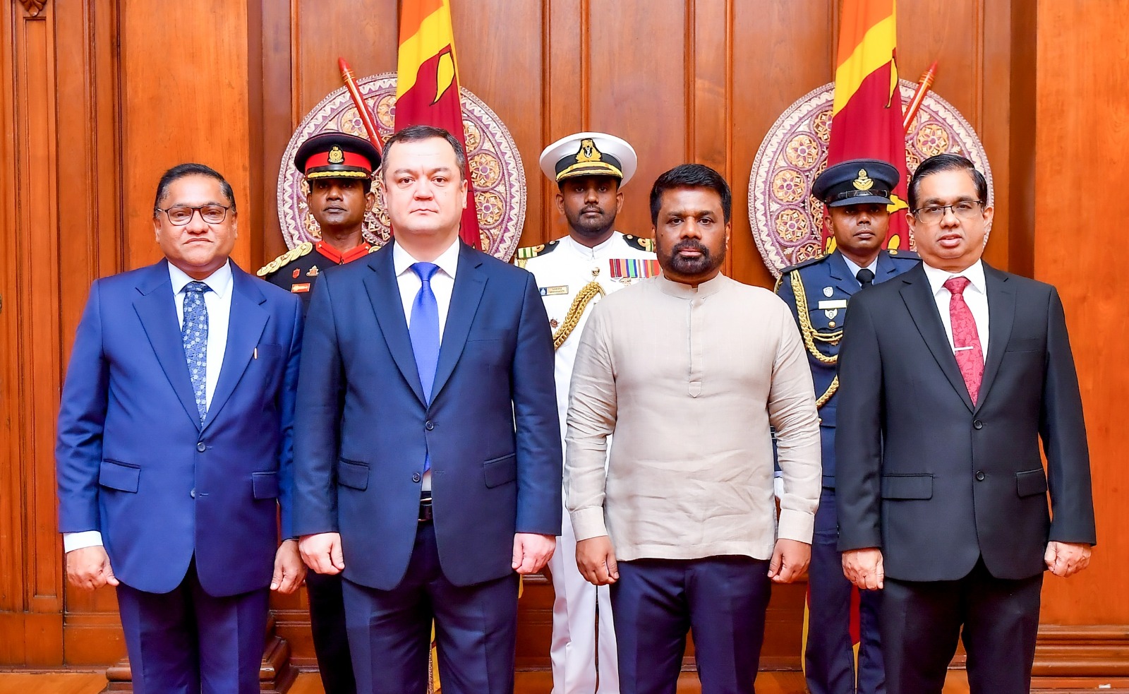  The Ambassador of the Republic of Uzbekistan presents Credentials to Sri Lanka 