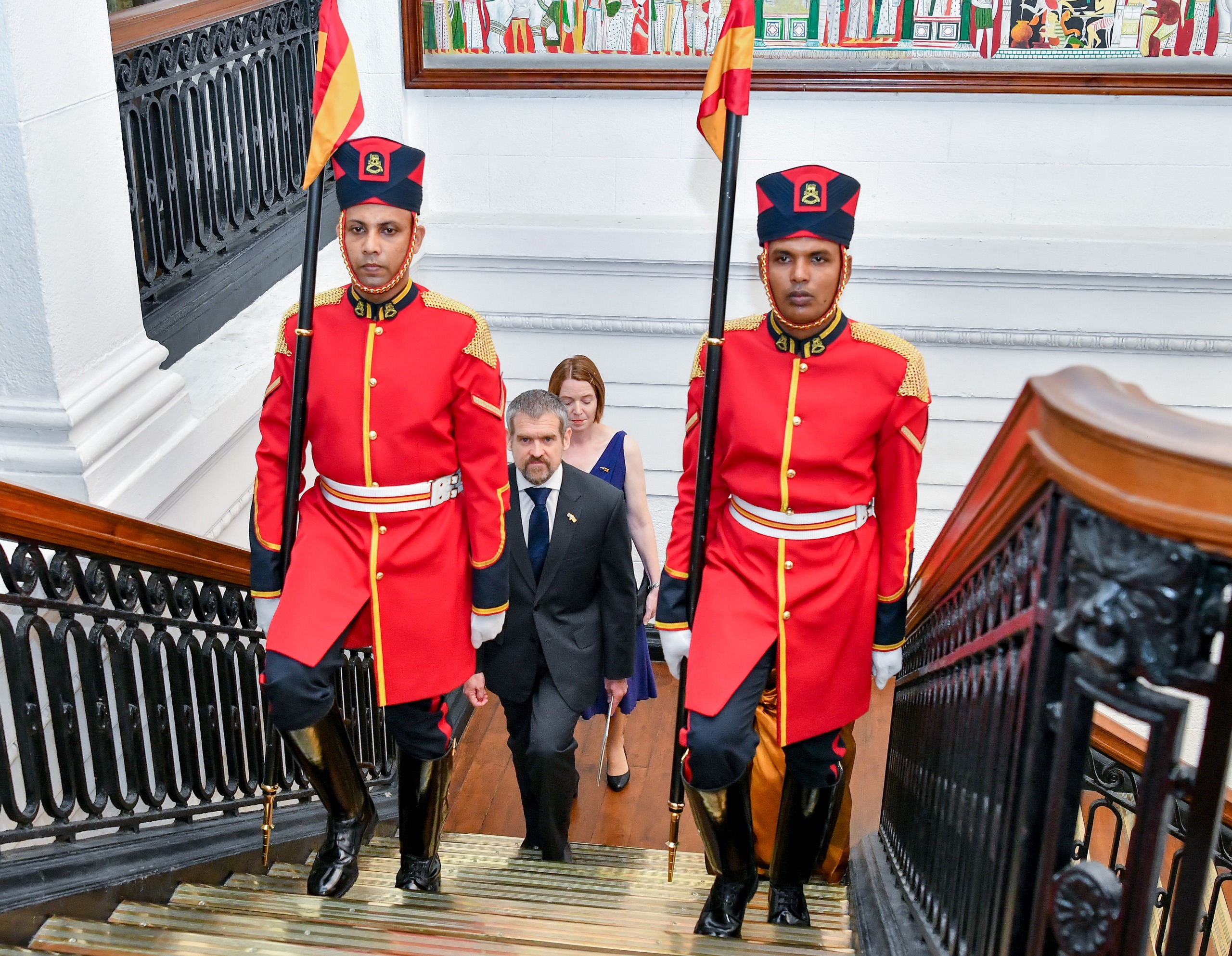  The High Commissioner of the Commonwealth of Australia presents Credentials to Sri Lanka